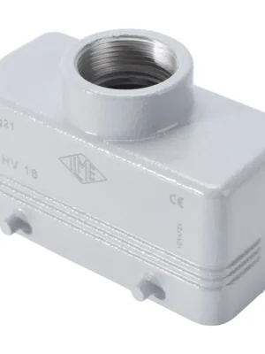 Akce Sommer Cable ILME rectangle MP 16, metal-, Sleeve housing, 2 clamps, grey