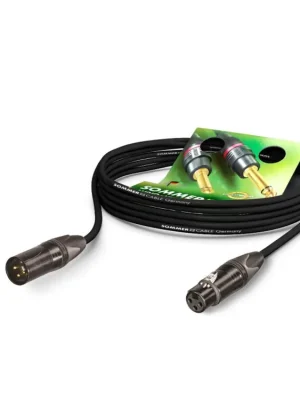 Cenový Hit Sommer Cable MC The Source, 10,00m, Black