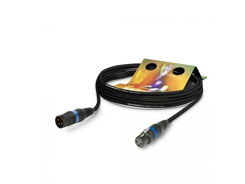 Levný Sommer Cable MC The Source, Black, 10,00m