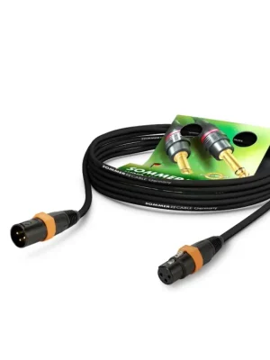 Aktuální Sommer Cable MC The Source, Black, 15,00m