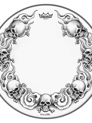 Remo PA-1322-TT-T01 Tattoo Skyn Powerstroke 3, 22" Akční Nabídka