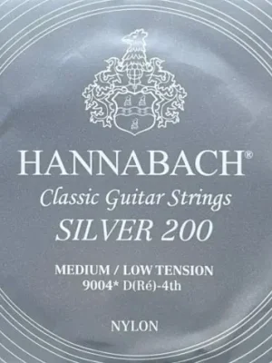 Nová Kolekce Struny pro klasickou kytaru série 900 Medium/Low Tension Silver 200