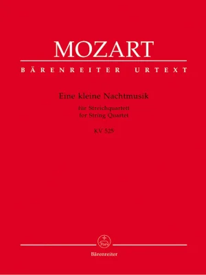 Originální Malá noční hudba pro smyčcový kvartet KV 525